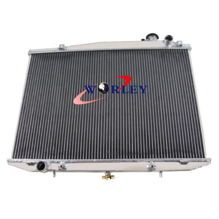 3 Row Aluminum Radiator for Nissan Navara D22 1997-2001 3.2L Diesel