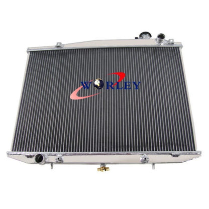 3 Row Aluminum Radiator for Nissan Navara D22 1997-2001 3.2L Diesel