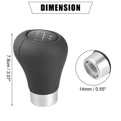 5 Speed Gear Shift Knob for BMW 1 3 5 6 Series (2000-2023)