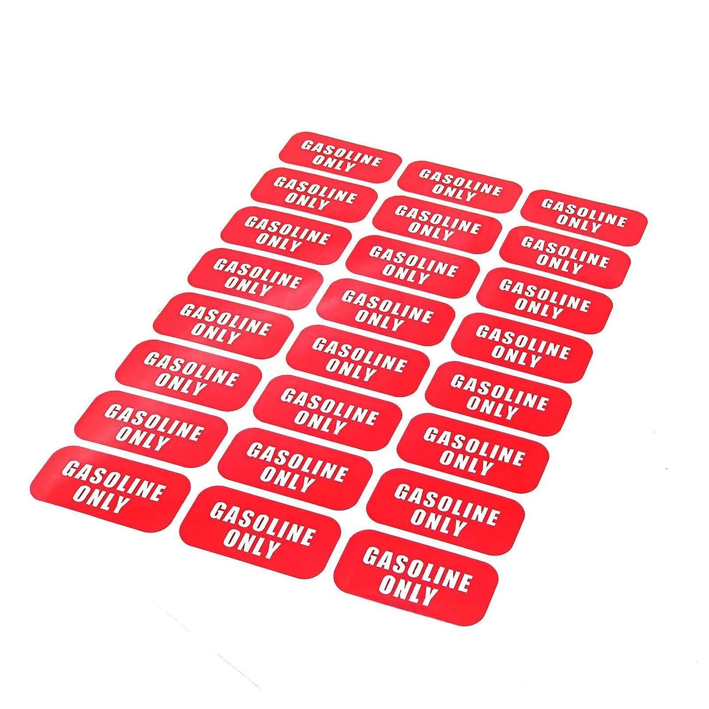 Gasoline Only Fuel Caution Warning Decal for Boat, PWC, Jet Ski, 24x