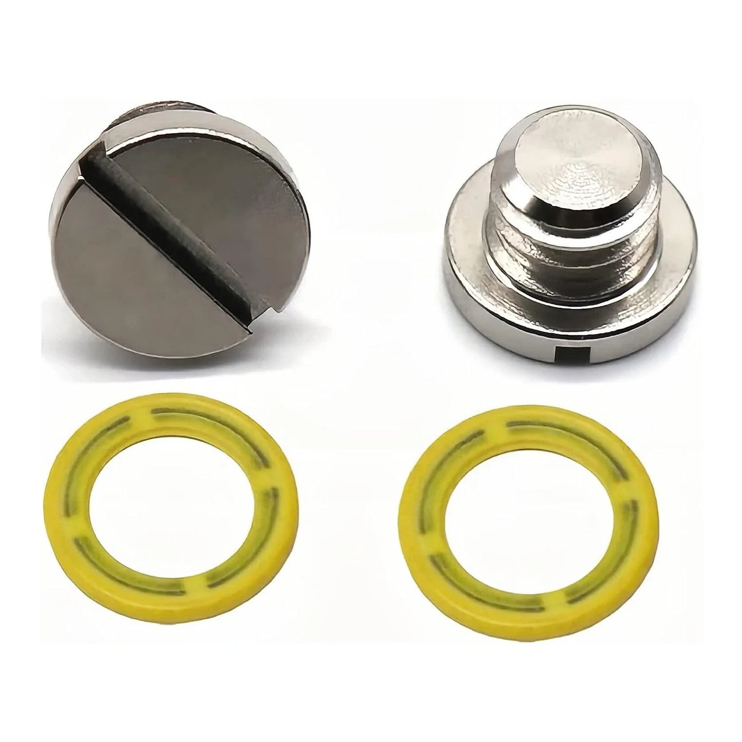2Pcs Drain Screw Kit for Mercury Marine MerCruiser Gear Case 10-79953Q02