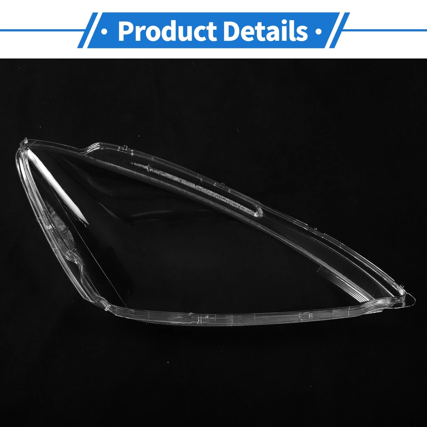 1 x Front Left Headlight Lens Cover for Mitsubishi Lancer (2004-2007) Clear