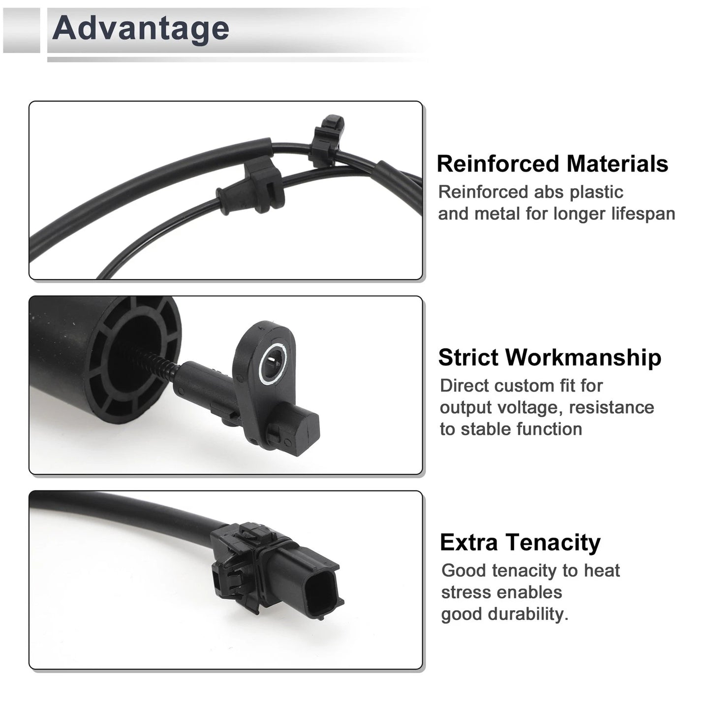 ABS Wheel Speed Sensor for Honda City (2014-2019) Rear Left