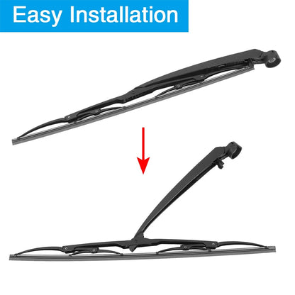 Rear Wiper Arm Set 450mm-18in for BMW 5 Series E39 (1995 - 2003)