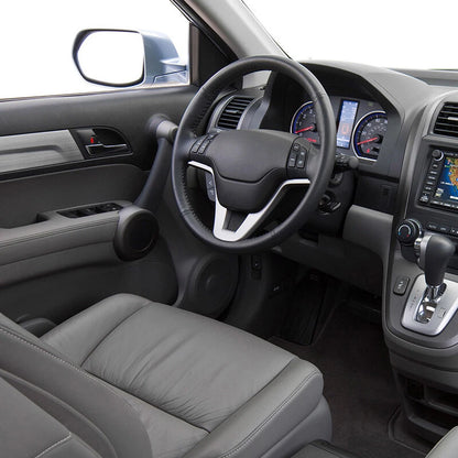 Front Black Interior Door Handle Covers for 2007-2011 Honda CR-V (2 x Covers)