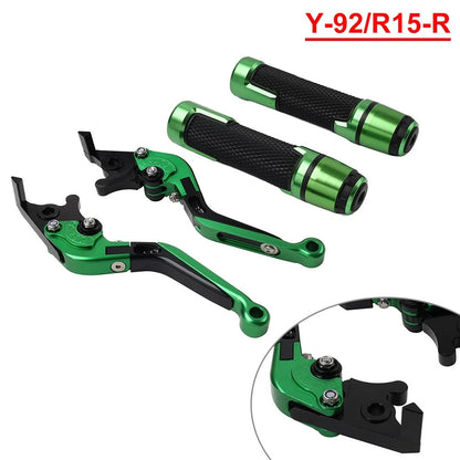 Fold Extendable Brake Clutch Lever Grip Set for Yamaha MT-15 XSR155 (2019-2023)