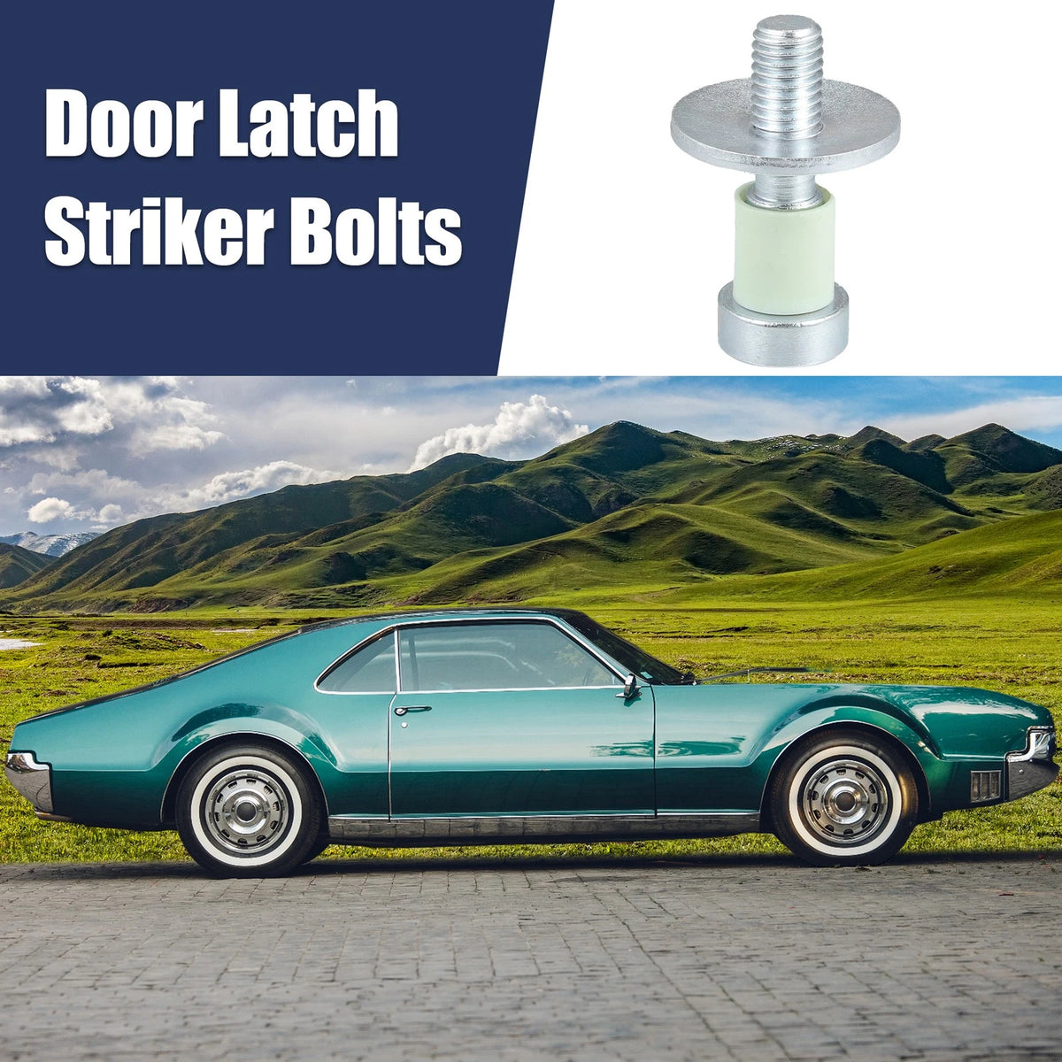 Door Latch Lock Striker Bolts for GMC Jimmy (1983–2005)
