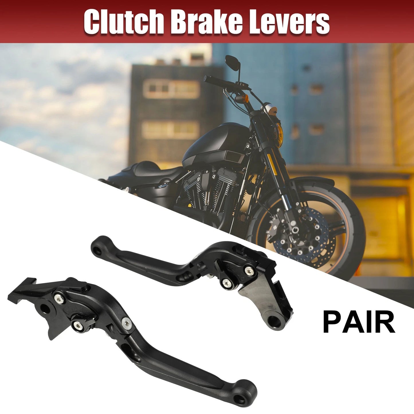 Pair Motorcycle Brake Clutch Levers Folding for Honda 250 (2017–2021)