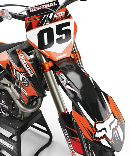 DIGGER Style Custom Graphics Kit Stickers for KTM SXF (2019-2020)