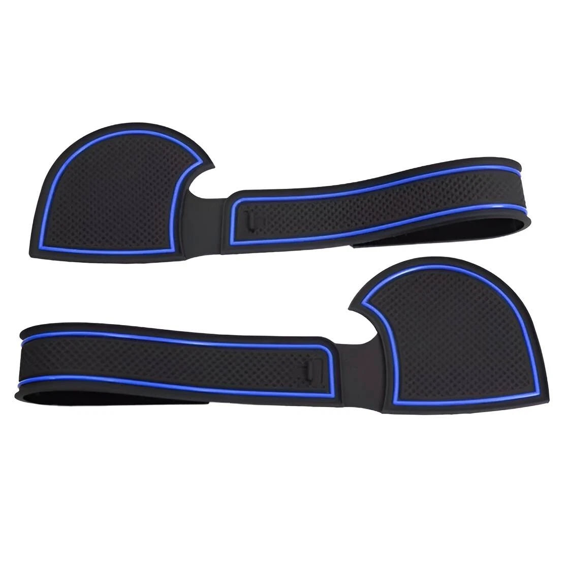 Non-Slip Inner Gate Slot Pad Cup Holder Mats for Mitsubishi Triton L200