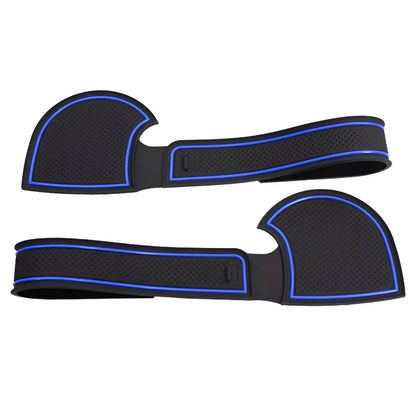 Non-Slip Inner Gate Slot Pad Cup Holder Mats for Mitsubishi Triton L200