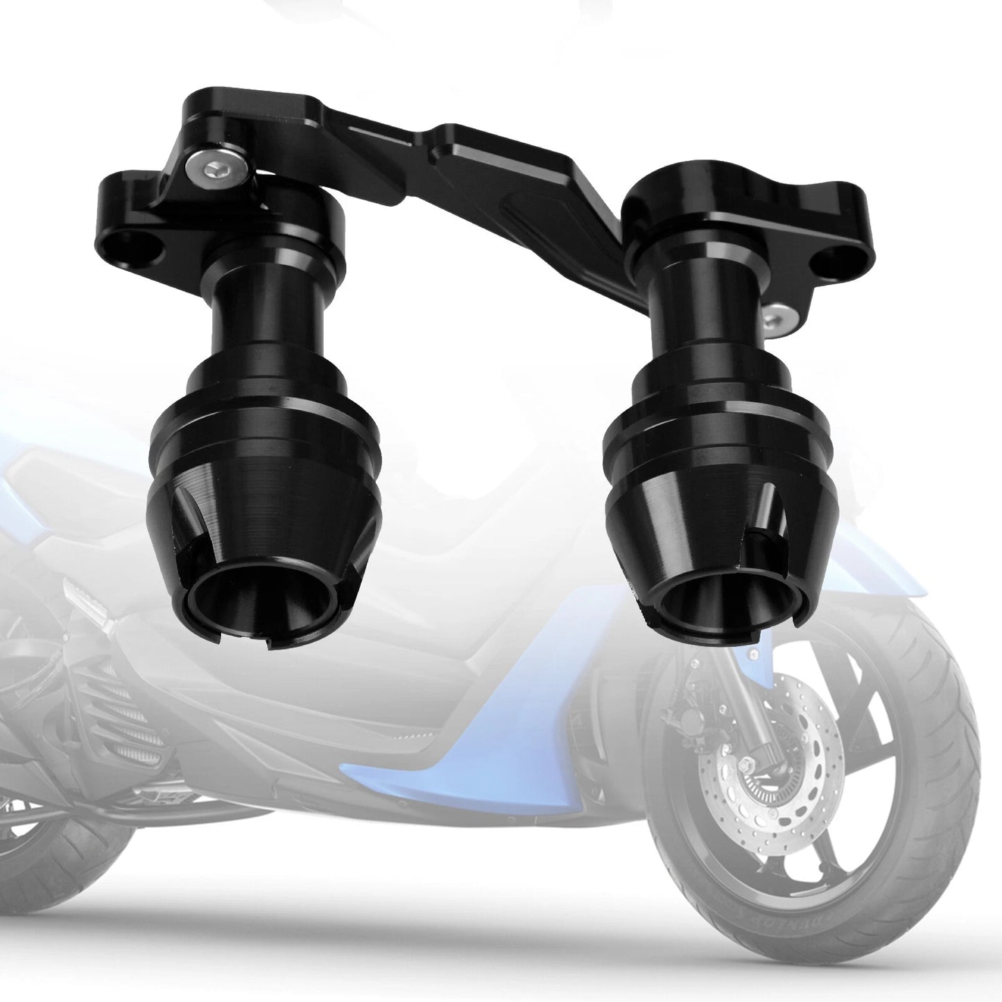 Crash Slider Protector Black for Yamaha Nvx Aerox Nmax (2015-2019)