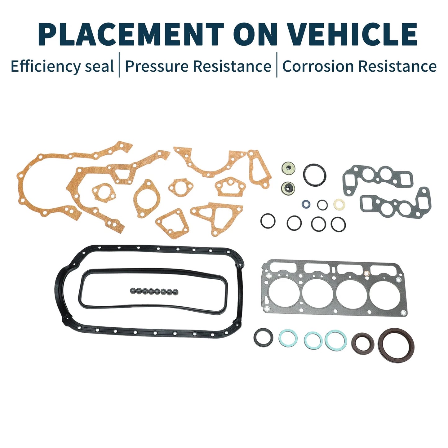 Cylinder Head Gasket Kit 1 x for Toyota 5K