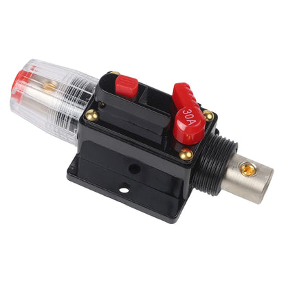 2 x 30A Resettable Fuse Circuit Breaker for Automotive Easy Installation