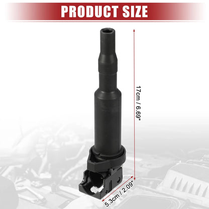 4 x Ignition Coil Pack for BMW 128i (2008-2013) Black