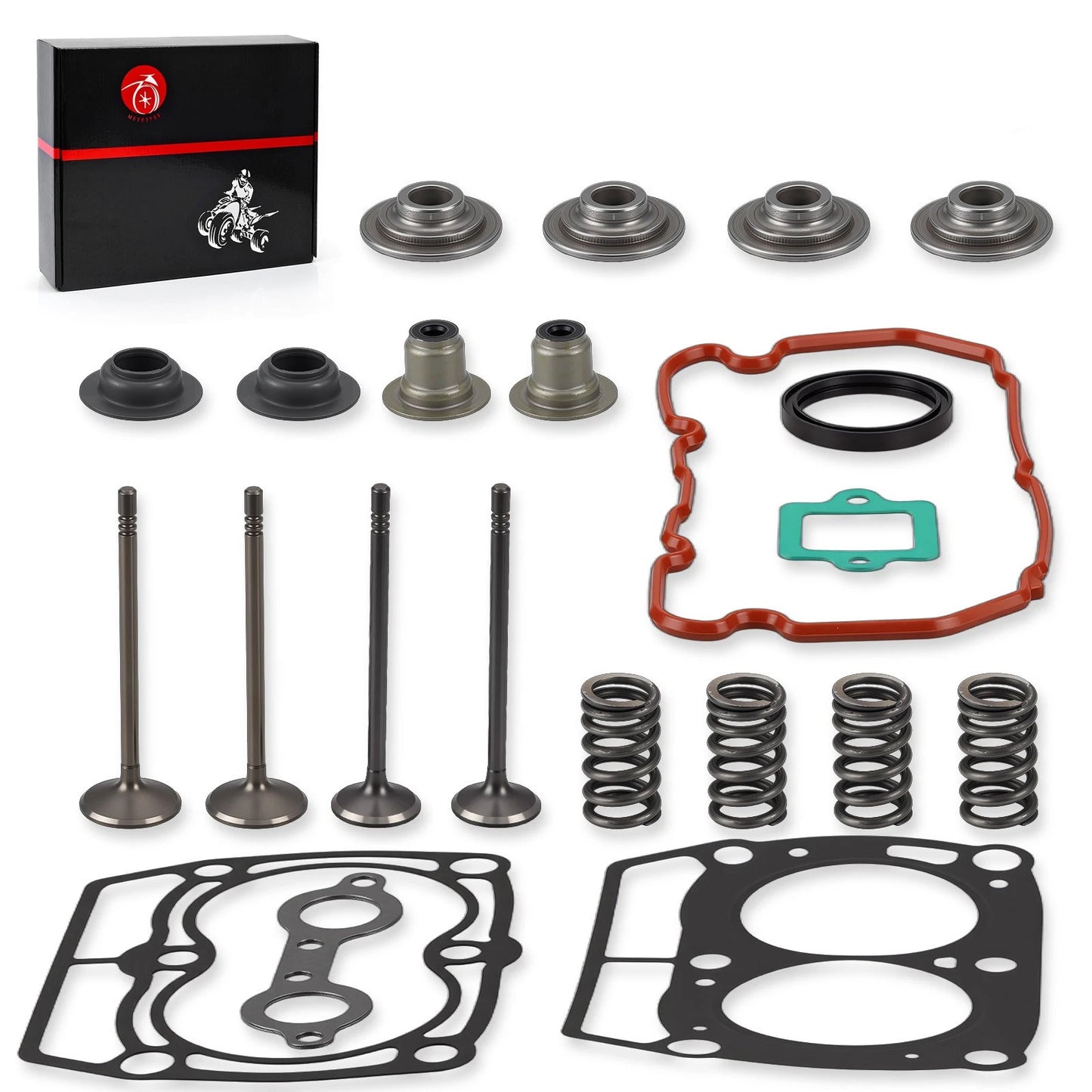 Top End Gasket & Intake/Exhaust Valve Seal Kit for Polaris RZR 800 (2007–2014)