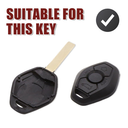 Key Fob Shell Case for BMW 3/5/7 Series E81 Key Button