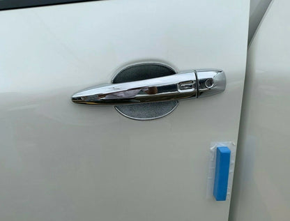 Full Set Chrome Side Door Handle Bowl Cup Cover Trim for Nissan Rogue (2021-2023)