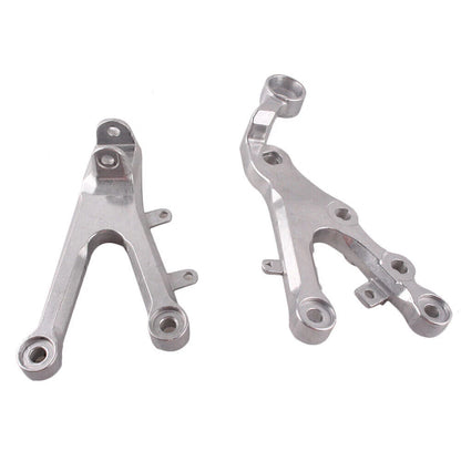 Front Footpegs Footrests Brackets Set for Yamaha YZF R6 (2006-2011)