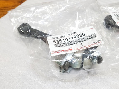 Front Door Check Stopper LH/RH Set w/Pin for Toyota Supra JZA80 (1993–2002)
