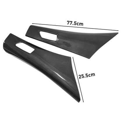 DRY Carbon Rear Inner Door Handle Armrest Panel Cover For Toyota GR Corolla 23+
