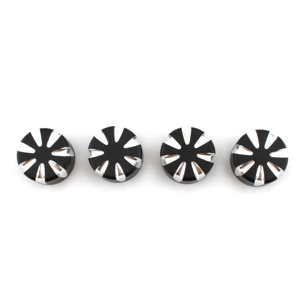 4 Pcs Aluminum Head Bolt Cover Caps for T120 Thruxton Scrambler (2016-2023)