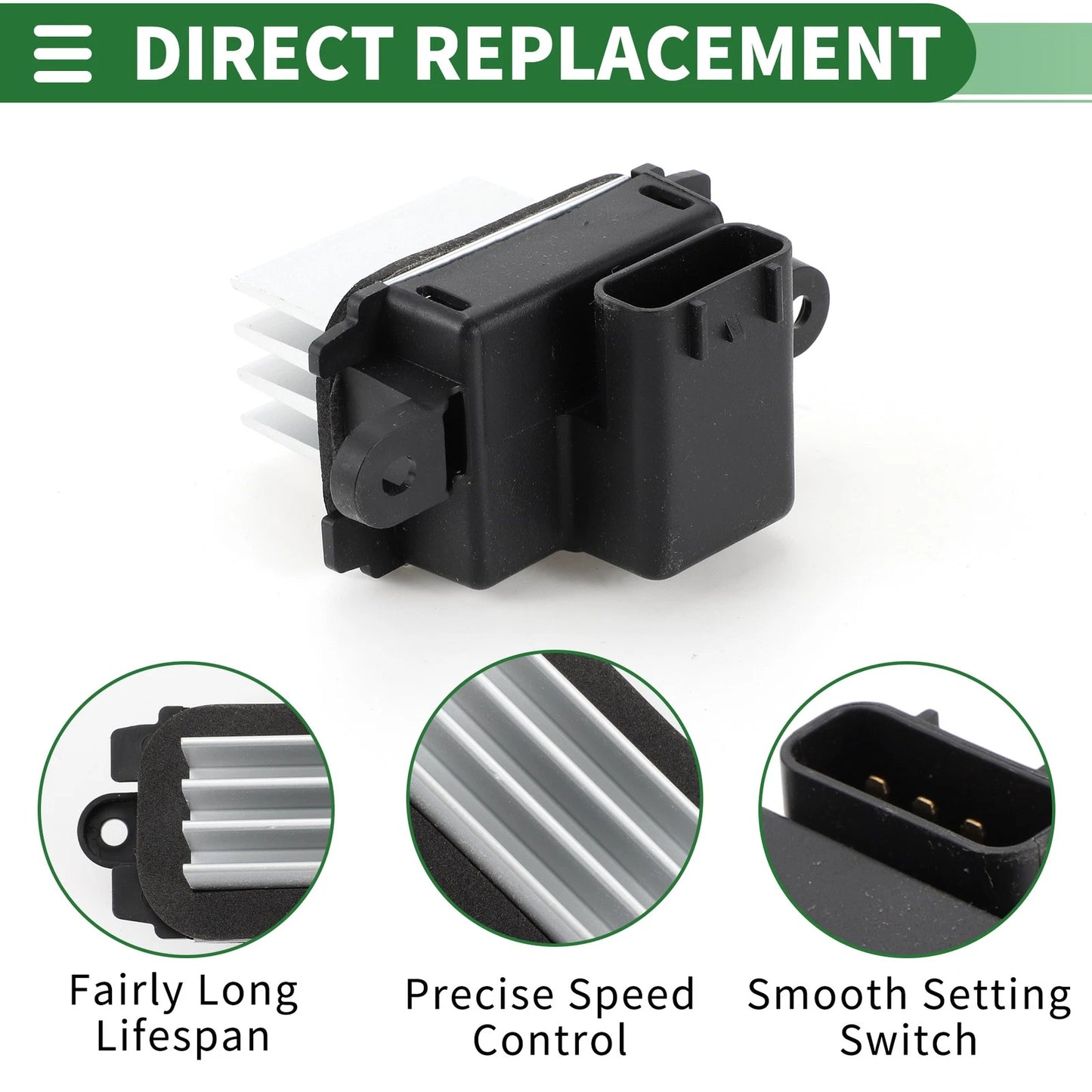 Blower Motor Resistor for Ford F-550 Super Duty (2008-2010)