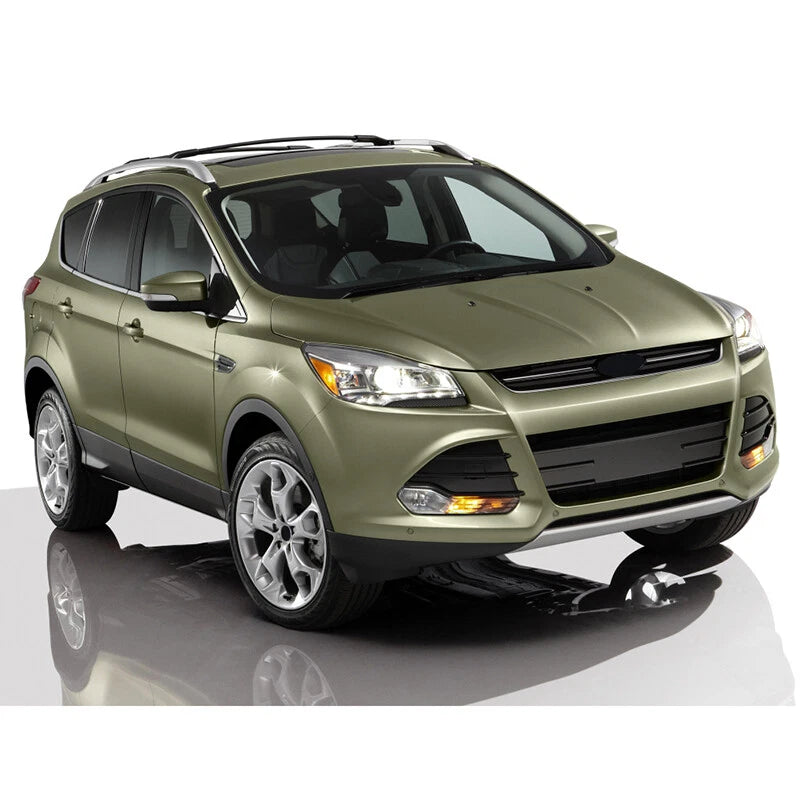 Front Bumper Fog Light Cover Inserts for Ford Escape (2013-2016) 2 x
