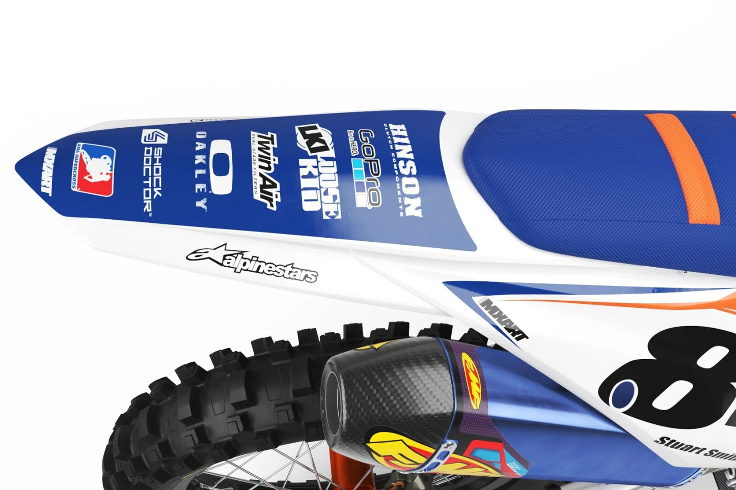 Force Style Stickers Full Kit for 2016-2018 KTM SX 125