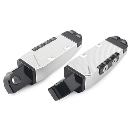 Silver Rear Footrests Foot Pegs for Suzuki GSXR600/750/1300 Hayabusa