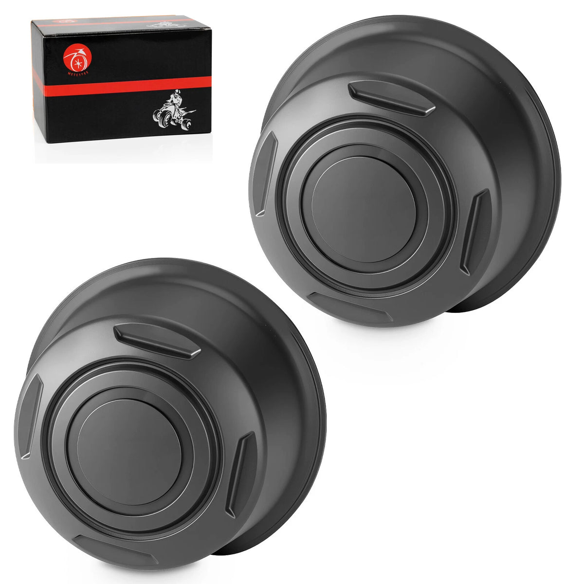 2 x Wheel Center Dust Hub Cap for Yamaha Rhino 660 700