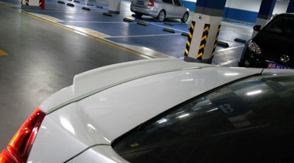 Pearl White Highkick Duckbill Spoiler for 2016-2021 Honda Civic Sedan 4DR
