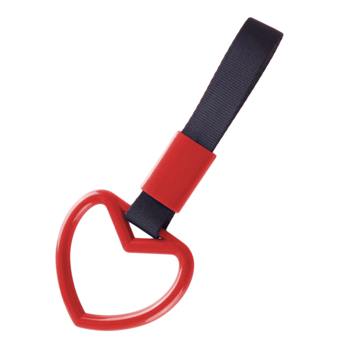 HEART Red TSURIKAWA Ring Handle Strap Charm for Universal Drift Car
