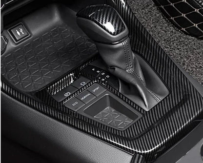 1x Carbon Fiber Gear Shift Trim for Toyota Rav4 (2019-2023)