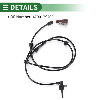ABS Wheel Speed Sensor for Nissan Titan V8 (2004-2015) Rear Left