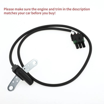 Crankshaft Position Sensor for Jeep Cherokee 2.5 (1986-1990) - 1 x Pc