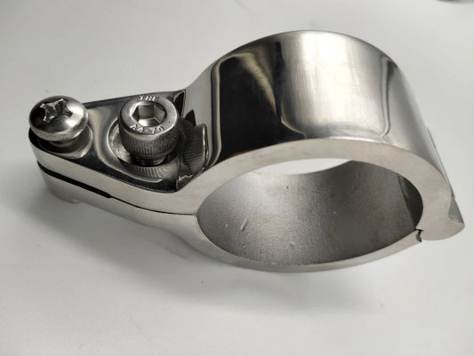 Stainless Boat Canopy Fitting Hinged Jaw Slide 50mm for Various Models