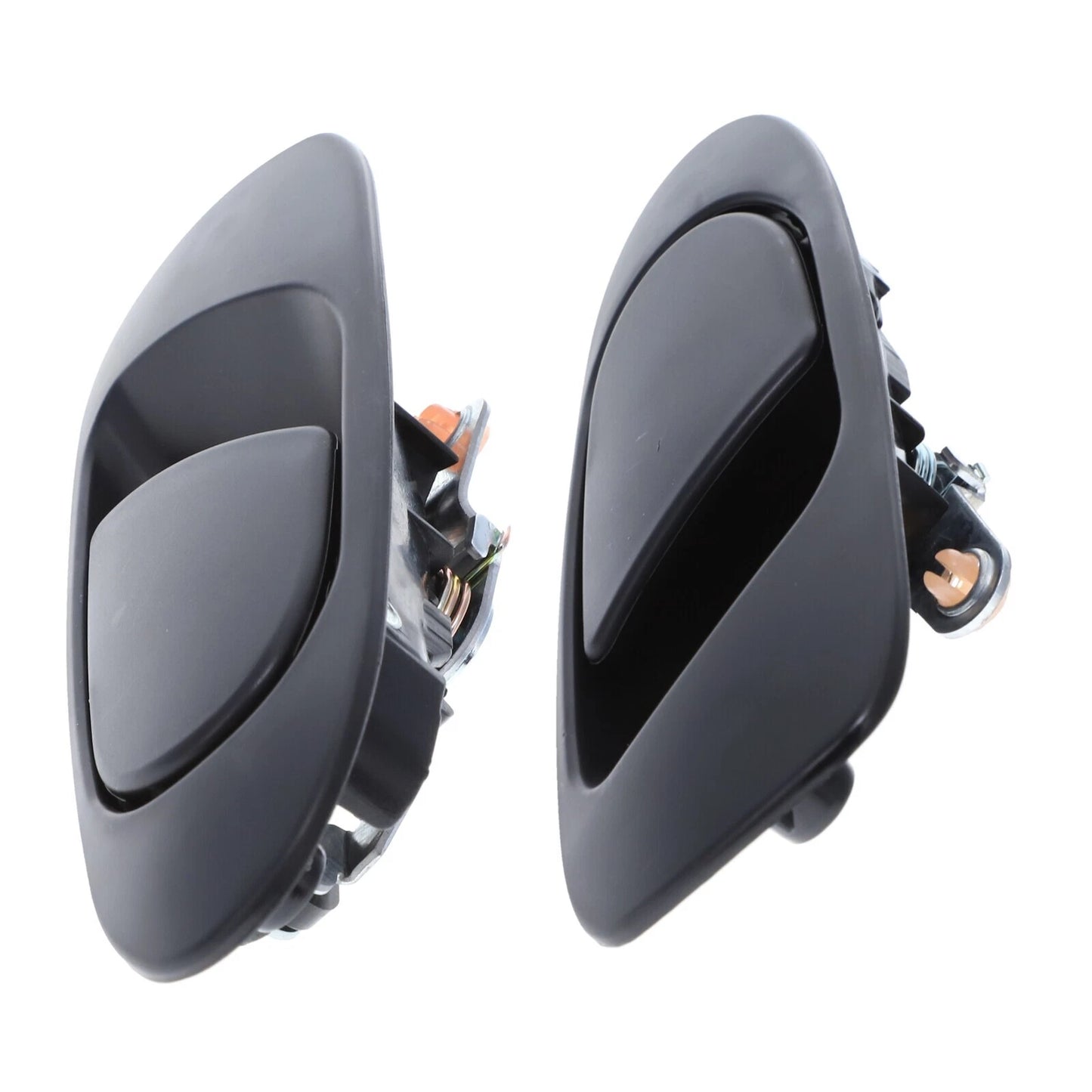 4 x Front & Rear LH + RH Door Handle Outer Black for Honda Civic (1991–1995)