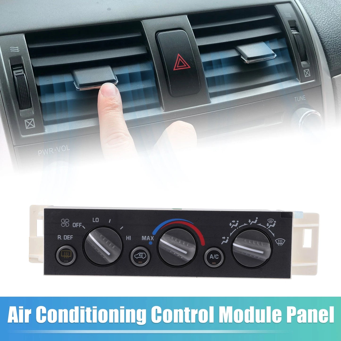 HVAC 2x A/C Heater Climate Control Switch for Chevy C1500 Tahoe and GMC K1500