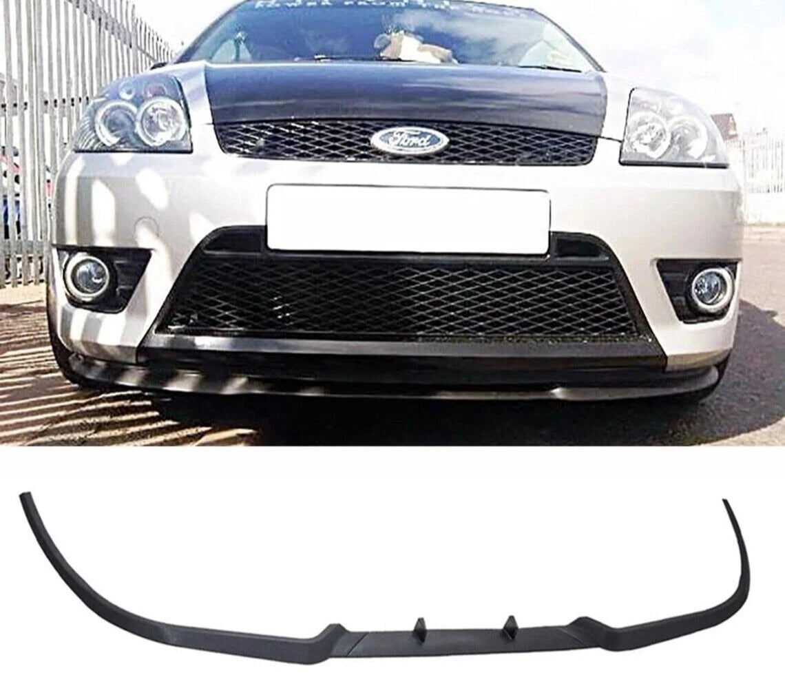 Front Bumper Splitter 3 Pcs for Ford Fiesta Mk6 (2008-2017)