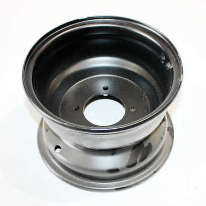 19X7.00 Black 8" Small 4 Stud Front Wheel Rim for Quad Dirt Bike ATV