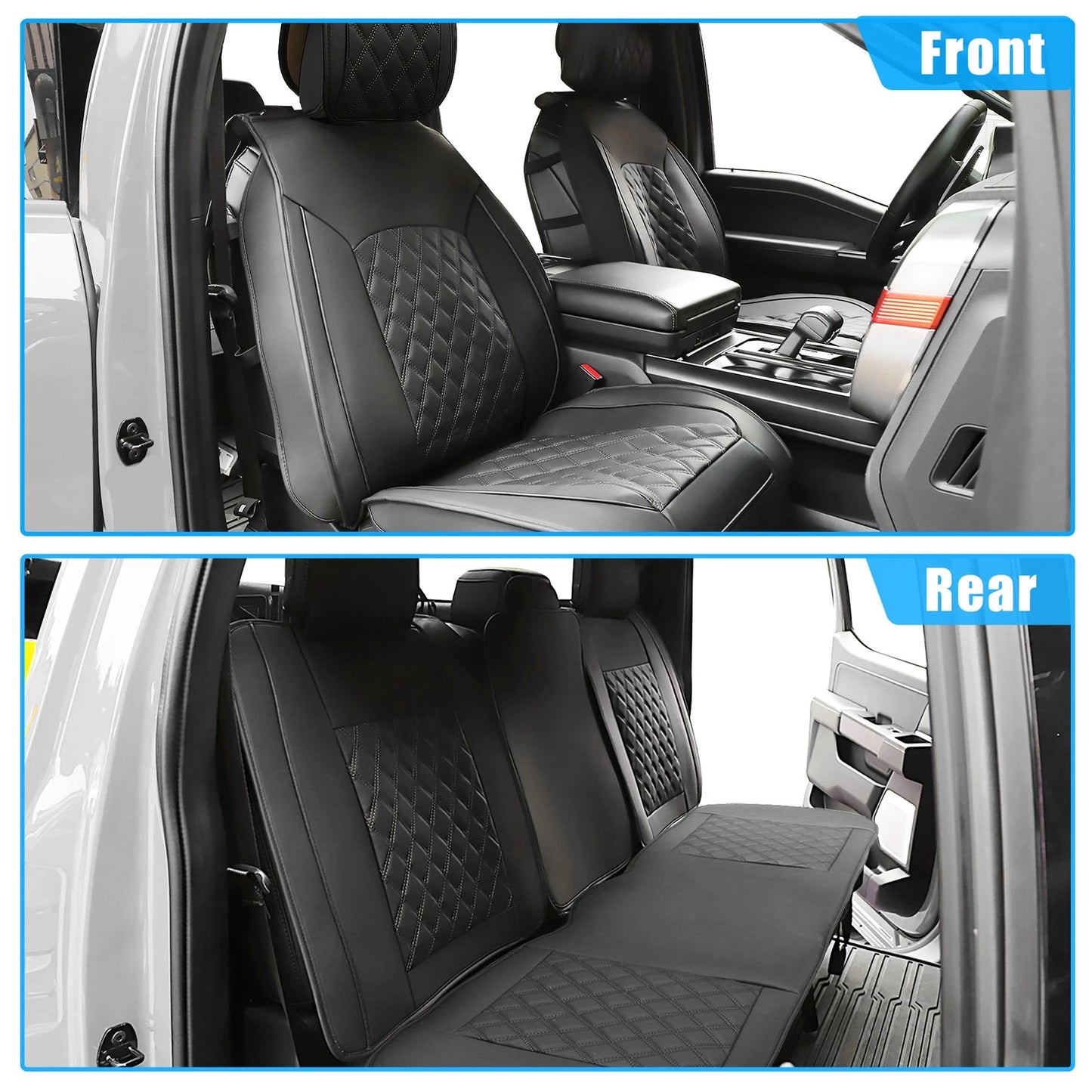 Seat Covers Seat Pad 5 Pcs Car for Toyota Tacoma (2005–2024)