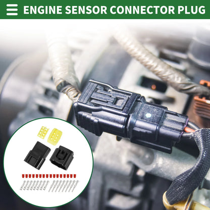 8 Pin Engine Sensor Connector Plug for Ford - 1 Set (Compatible with Various Years)