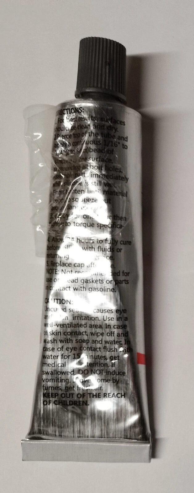 5 x 50G GREY SILICONE GASKET MAKER SEALANT RTV HIGH TEMP 343C Model