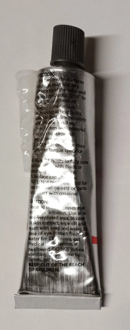 5 x 50G GREY SILICONE GASKET MAKER SEALANT RTV HIGH TEMP 343C Model