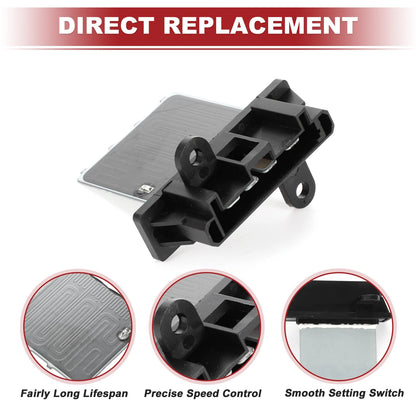 L4 1.4L HVAC Blower Motor Resistor for Chevrolet Spark (2016-2022)