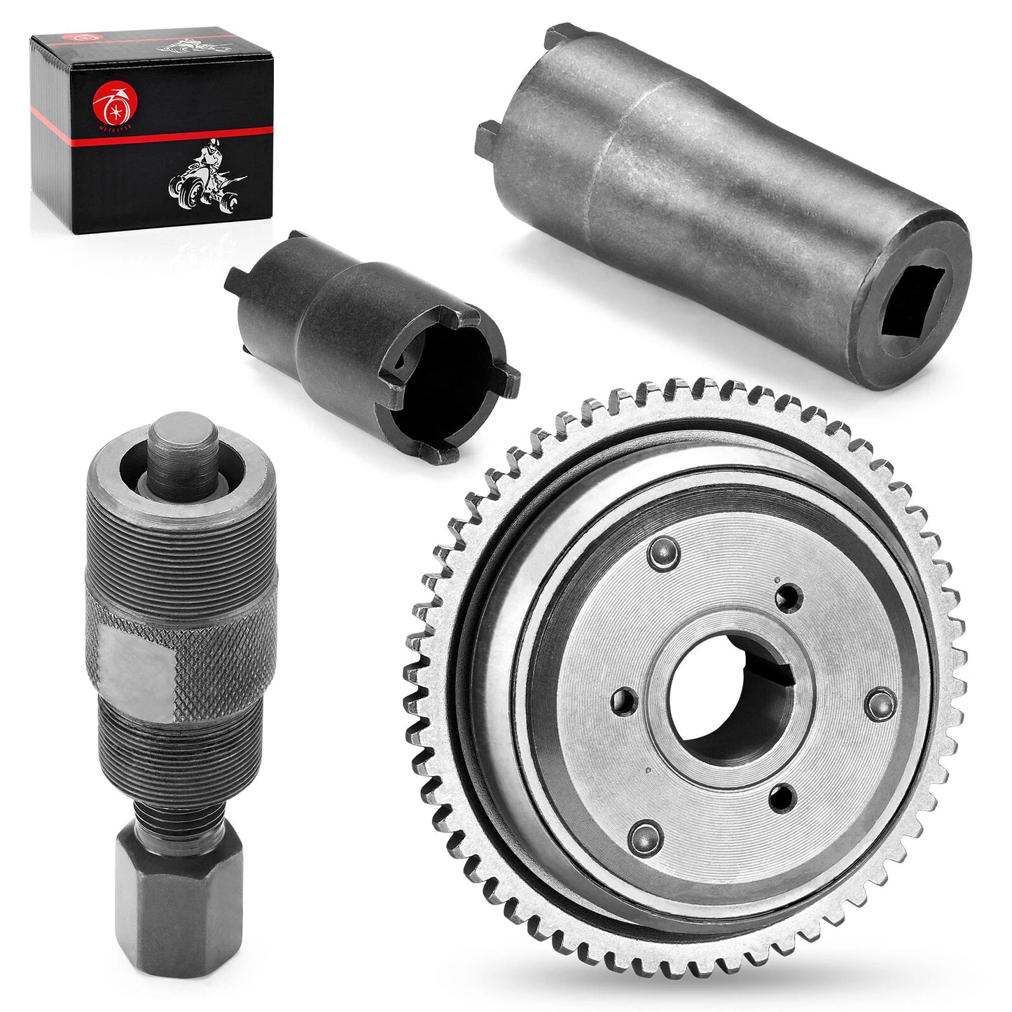 Starter Clutch Flywheel Puller Tool for GY6 Scooter 125cc 150cc 152QMI 157QMJ