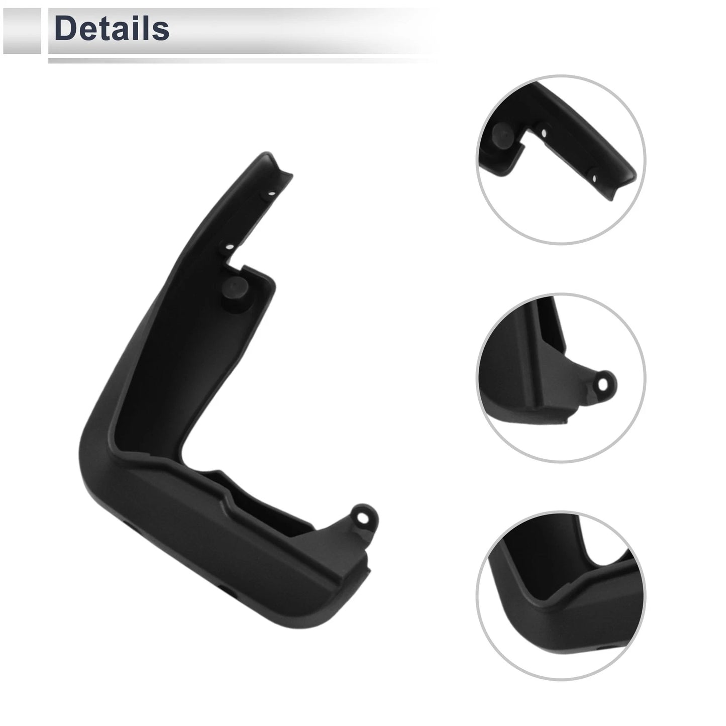 Mud Flaps Splash Guards 2 x Set for BMW 3 Series GT Coupe (2013-2021)