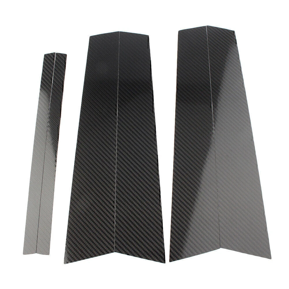 Carbon Fiber B Pillar Trim Covers for BMW X1 (2011-2015)