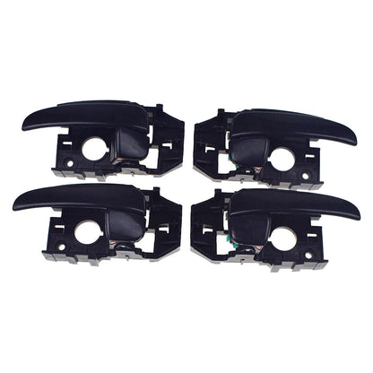 Black Interior Door Handle Set for Hyundai Elantra (2001-2006)